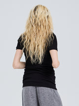 Seamless Basic Classic Short Sleeve | Økologisk bomuld T-shirt Sort