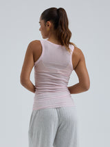 Seamless Basic Cotton Bella | Bomuld Tanktop Pale Rose