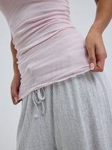 Seamless Basic Cotton Bella | Bomuld Tanktop Pale Rose