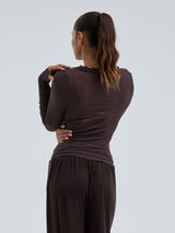 Seamless Basic Cotton Cardy | Bomuld Cardigan Java