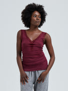 Cotton Lacey | Bomuld - Burgundy
