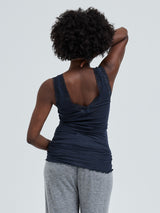 Seamless Basic Cotton Lacey | Bomuld Tanktop Midnight