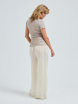 Seamless Basic Cotton Roseanna | Bomuld T-shirt Desert Melange