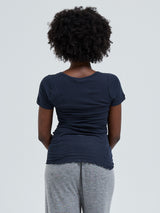 Seamless Basic Cotton Roseanna | Bomuld T-shirt Midnight