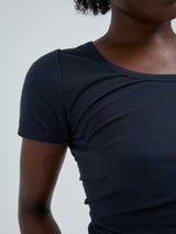 Seamless Basic Cotton Roseanna | Bomuld T-shirt Midnight
