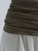 Seamless Basic Cotton Spaghetti | Bomuld Stroptop Tea Leaf