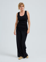 Seamless Basic Crush | Økologisk bomuld Tanktop Sort
