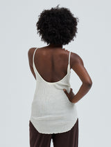 Seamless Basic Fresco | Merinould Stroptop Off-white