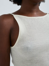 Seamless Basic Fresco | Merinould Stroptop Off-white