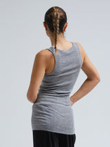 Seamless Basic Woolen Isa | Merinould Tanktop Gråmelange