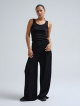 Seamless Basic Woolen Isa | Merinould Tanktop Sort