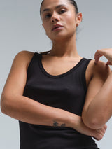 Seamless Basic Woolen Isa | Merinould Tanktop Sort