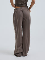 Seamless Basic Jacquard Pants | Bomuld Bukser Fungi