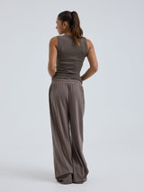 Seamless Basic Jacquard Pants | Bomuld Bukser Fungi