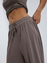 Seamless Basic Jacquard Pants | Bomuld Bukser Fungi