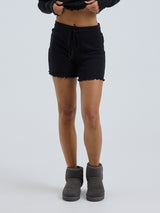 Seamless Basic Jacquard Shorts | Bomuld Shorts Sort