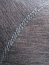Seamless Basic Woolen Jade | Merinould L/S T-Shirt Gråmelange