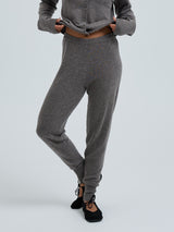 Seamless Basic Knitted leggings | Uld Cashmere T-shirt Heather Mushroom