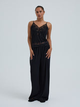 Seamless Basic Lace Silk Cami | Mulberry silke Cami top Sort