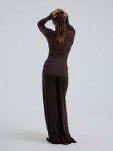 Seamless Basic Nouveau | Bomuld Rullekravebluse Java