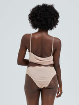 Seamless Basic Sheer Pantie | Silke 2-pack Trusser Rosa Beige