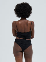 Seamless Basic Sheer Pantie | Silke 2-pack Trusser Sort