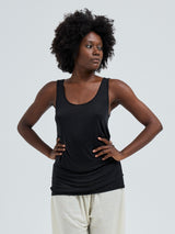 Seamless Basic Sheer Tank | Silke Tanktop Sort