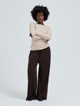 Seamless Basic Silky Alma | Silke L/S T-Shirt Rosa Beige