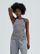 Silky Daze | Silke - Navy/beige