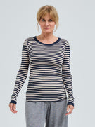 Silky Fiore | Silke - Navy/beige