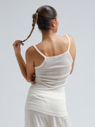 Woolen Viola | Merinould - Off-white
