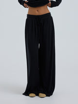 Seamless Basic Woolen Barbera | Merinould Bukser Sort