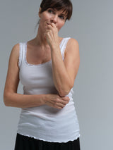 Seamless Basic Donna | Egyptisk bomuld Tanktop Off-white