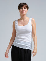 Seamless Basic Donna | Egyptisk bomuld Tanktop Off-white