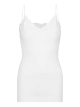 Seamless Basic Fab | Økologisk bomuld Stroptop Hvid