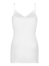Seamless Basic Fab | Økologisk bomuld Stroptop Hvid