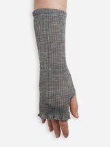 Seamless Basic Mano | Merinould Wrist warmer Gråmelange