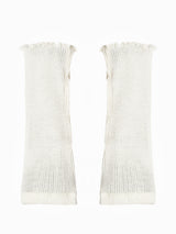 Seamless Basic Mano | Merinould Wrist warmer Off-white