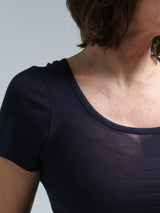 Seamless Basic Cotton Roseanna | Bomuld T-shirt Night sky