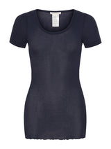 Seamless Basic Cotton Roseanna | Bomuld T-shirt Night sky