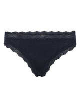 Seamless Basic Silky Tanga | Silke 2-pack Trusser Navy
