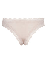 Seamless Basic Silky Tanga | Silke 2-pack Trusser Rosa Beige