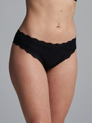 Silky Tanga | Silke 2-pack - Sort
