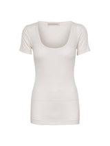 Seamless Basic Adora | Silke T-shirt Off-white