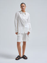 Seamless Basic Amalfi | Bomuld Shirt Off-white