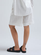 Seamless Basic Boboli | Bomuld Shorts Off-white