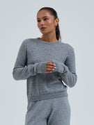 Classic Crew Neck | Uld Cashmere - Ash Melange