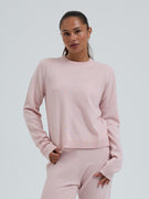 Classic Crew Neck | Uld Cashmere - Powder Pink