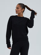 Classic Crew Neck | Uld Cashmere - Sort