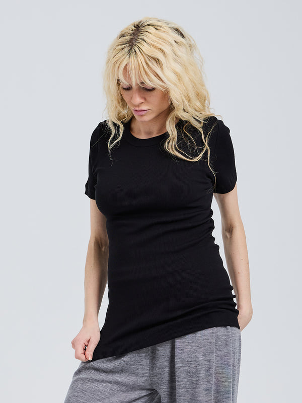 Seamless Basic Classic Short Sleeve | Økologisk bomuld T-shirt Sort